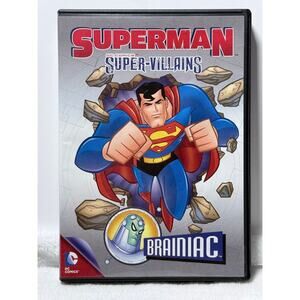 Superman Animated Series : Super-Villains Brainiac DVD DC Comics Cartoon